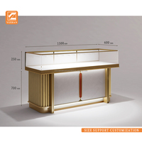 Accessoires complets de haute qualité pour vitrine à bijoux Combinaison étagère en verre tiroir avec vitrine de qualité supérieure