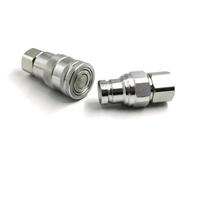 KZE-B 3/8 \ "NPT vanne à boisseau sphérique Enerpac échange 700 bar haute pression en acier au carbone filetage verrouillé hydraulique coupleur rapide pour 50mm
