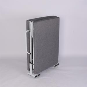 Kleine Ruimte Verstelbare Lunchpauze Kantoor Slaapkamer Rollaway <span class=keywords><strong>Bed</strong></span> Met Versterkt <span class=keywords><strong>Bed</strong></span> En Leuningen
