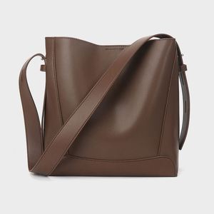 Fashion Genuine <b>Leather</b> <b>Soft</b> Oversized Tote <b>Bag</b> 25.5x24x11cm Zipper Closure Detachable Strap Lady Waterproof Portable All - Product Image 4