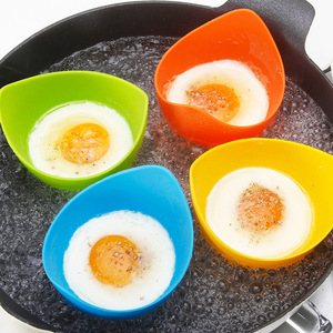 Socan ustensiles de cuisine antiadhésif <span class=keywords><strong>oeuf</strong></span> braconnier tasse chaudière <span class=keywords><strong>poché</strong></span> Silicone <span class=keywords><strong>oeuf</strong></span> cuiseur avec anneau Standers brosse à huile gratuite - Product Image 4