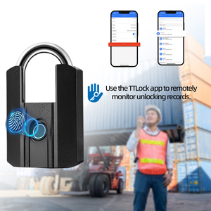 Wholesale <strong>Fingerprint</strong> Smart <strong>Padlock</strong> Finger Print <strong>Padlock</strong> With Keyless Suitable For Gym Biometric Locke And Storage Smart <strong>Padlock</strong> - Product Image 6