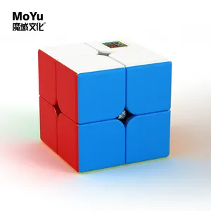 Cubo Mágico HY <span class=keywords><strong>2x2</strong></span>, Cubo de Bolsillo <span class=keywords><strong>Meilong</strong></span> Moyu, Cubos de Velocidad sin Adhesivos, Juguetes de Rompecabezas para la Educación de los Niños - Product Image 1