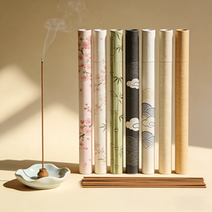 Encens en spirale aromatique de style chinois, aux huiles de lavande, bois de santal et patchouli, pour fumigation, aux graines de bois parfumées, écologique, pour l'automne et l'été - Product Image 3