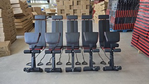 Banc de musculation pliable multifonctionnel réglable en métal pour la remise en forme en intérieur avec <span class=keywords><strong>support</strong></span> pour <span class=keywords><strong>haltères</strong></span> et barres - Product Image 3
