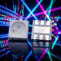 Puce LED RGB 24V NS-5054 RGBMWU-H6X, LED SMD pleine couleur adressable individuellement, lumière de scène haute puissance, projecteur mural spécial