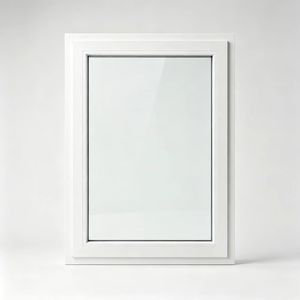 Ventanas Modernas Blancas Fijas de PVC con Doble Vidrio para Casas - Aislamiento Térmico, Ahorro de Energía, Reducción de Ruido e Impermeables, Venta al Por Mayor - Product Image 1