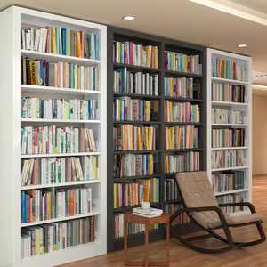 Estanterías de Acero de Doble Cara Baratas Directas de Fábrica para el Hogar, Oficina, Escuela, Biblioteca, Muebles, Librería Metálica - Product Image 1