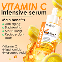 Sérum Visage à la Vitamine C Pure 10% de Haute Qualité – Échantillon Gratuit Marque Privée pour Éclaircir, Illuminer, Hydrater et Nourrir