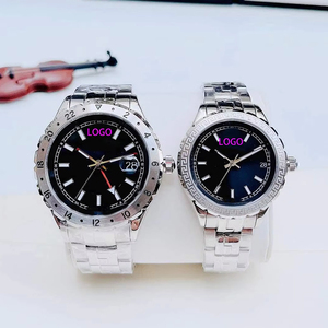 Montres pour hommes de marque célèbre en gros, de haute qualité, en acier inoxydable, bracelet en cuir, design de pièce de monnaie, mouvement à quartz ETA, étanches - Product Image 2