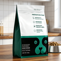 ARLIORCH Alimento Seco para Perros y Gatos 100% Natural, Alto en Proteínas, Sin Granos, Bajo en Grasas, Alto Contenido de Carne, Beneficios para la Salud de la Piel y el Pelaje, para Todos