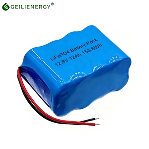 Deep Cycle 12.8V 12Ah LiFePO4 Battery Pack 12V Lithium Iron Phosphate Battery for Solar Street Light UPS &amp; Lead Acid Replacement - Product Image 1