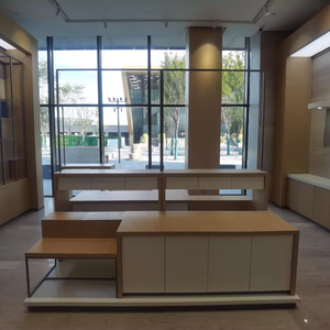 Lemari Pajang tampilan kaca kayu <span class=keywords><strong>Expo</strong></span> kabinet displai jendela khusus museum peserta pameran - Product Image 2