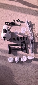 Handheld Electric Steam <b>Cleaner</b> <b>Plastic</b> White with Black Accents 0.9L Capacity 1200W 3 Bar Pressure Household Use TM-399 - Product Image 4