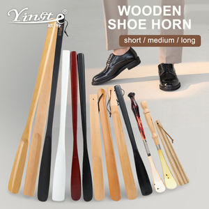 Petit et long manche lisse chaussure cuillère chausse-pied bambou manche en bois chausse-pied pour hommes et femmes - Product Image 6