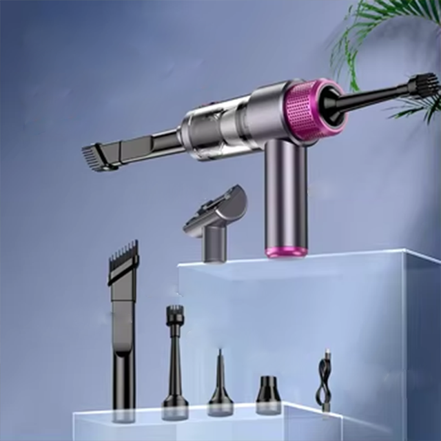 New Multifunction High Power Suck Blow Pump Charge Handheld Cordless Mini Portable Car Vacuum Cleaner