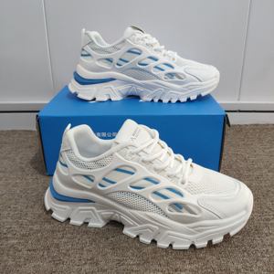 Nouvelle fourniture directe d'usine d'occasion Baskets à double maille respirantes à semelle épaisse pour femmes - Product Image 4