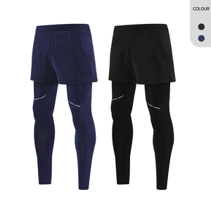 <span class=keywords><strong>Leggings</strong></span> Sportivi a Doppio Strato Riflettenti con Compressione in Pile <span class=keywords><strong>Leggings</strong></span> da Fitness per Uomo <span class=keywords><strong>Leggings</strong></span> da Palestra - Product Image 5