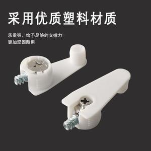 Three-in-One Single-Layer Board Support Thickened Zinc Alloy for Two-In-One Integrated Kitchen Cabinet <b>Shoe</b> <b>Wardrobe</b> Conceals - Product Image 2