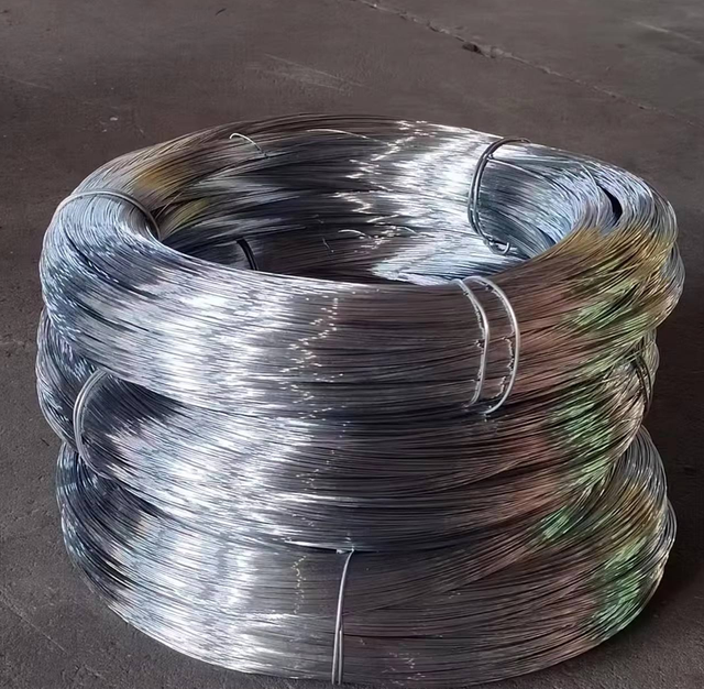 Hot Dip Galvanized Steel Wire Binding Steel Wire Customizable for Binding on Construction Sites