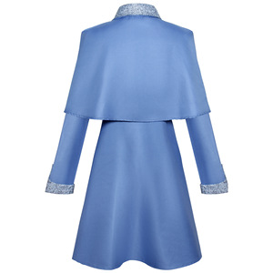 Wizard School Witch Fleur <strong>Isabelle</strong> Delacour Cosplay Costume Beauxbaton Magic Women School Uniform Hat Dress Suit Halloween - Product Image 6