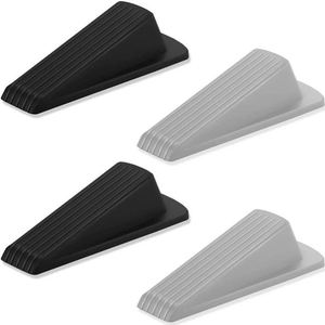 Cale de porte en caoutchouc robuste pour usage domestique, cale de sécurité pour porte, accessoire de mobilier - Product Image 1