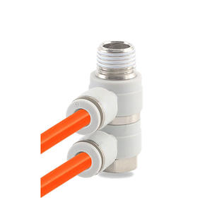 Conector Neumático Tipo F Giratorio para Cilindro, Conexión Rápida PHW4/6/8/10/12-01-02-03-04, Nuevo - Product Image 1