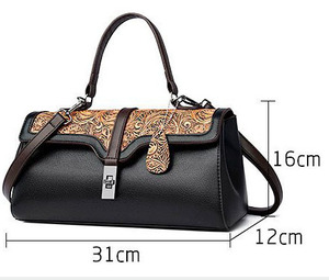 May chủ đề cá tính phụ nữ sling Túi vai PU da mới thời trang phụ nữ Vai Túi - Product Image 6