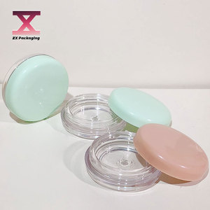 Vòng mỏng nhựa trong suốt tùy chỉnh 5g Blush hộp <span class=keywords><strong>Eyeshadow</strong></span> Hộp Mỹ phẩm chai bao bì container - Product Image 3