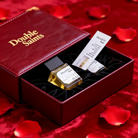 Fabricant de flacons de parfum vides de luxe, 50 ml, 100 ml, 30 ml, flacon de parfum vide carré avec atomiseur, flacon de parfum vide élégant avec bouchon noir