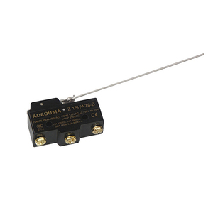 Micro-interrupteur à levier à fil long Z-15HW78-B 15A 250VAC pour la détection de rupture de fil des machines à tricoter circulaires - Product Image 1