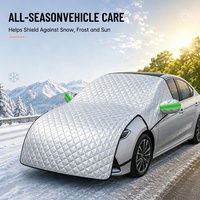 Housse de protection universelle pour pare-brise de voiture, pare-soleil magnétique épaissi, protection contre la glace et le gel, imperméable, pour berlines et SUV