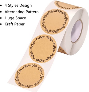 Không thấm nước Vòng dán tùy chỉnh cho doanh nghiệp chấp nhận Trắng Vinyl tùy chỉnh tự dính tên thương hiệu logo nhãn, KEYI-123 in - Product Image 6