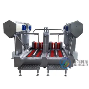 Vertical Shoe Sole Cleaning Machine for Hygiene Stations Cattle Slaughter Line Boot Washer