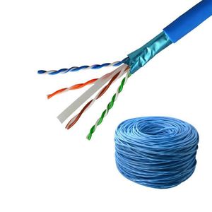 Cavo Ethernet CAT6 23AWG in <span class=keywords><strong>Rame</strong></span> Solido, 305m (1000ft) Cavo LAN in Bobina per Installazione di Reti - Product Image 3