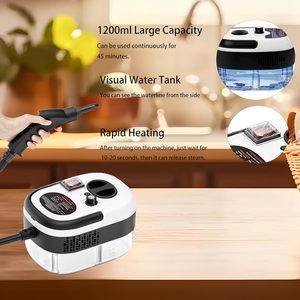 Nettoyeur vapeur multifonction pas cher, best-seller 2025, nettoyeur vapeur portable avec accessoires pour la maison, la saleté, les tissus d'ameublement, le sol, le carrelage - Product Image 2