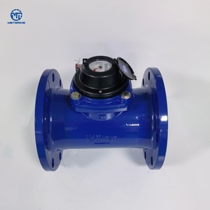 業務用ビルの水道計量用の工業グレードの耐久性のある高流量デジタルステンレス鋼タービン水道メーター - Product Image 4