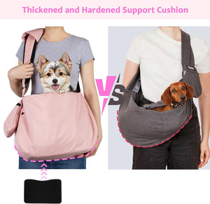 Échantillon gratuit Accessoires de voyage personnalisés Sac à dos réglable pour chien Mains libres Porte-bébé Sling Chat Chien Voyage Sac à dos pour animaux de compagnie - Product Image 5