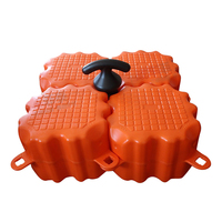 Bâtons de ponton flottants flottants en plastique, aide à la navigation marine, plateforme de dessins animés, flotteurs en bois