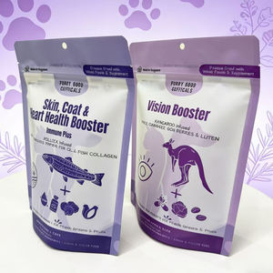 Bolsa de Embalaje BOPP Impermeable con Cierre y Ventana para Golosinas y Chicle para Mascotas, Impresa Personalizada - Product Image 4