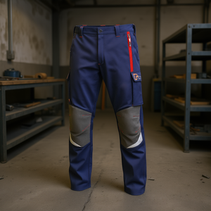 Pantalon de travail bleu taille M, vêtements de sécurité durables pour usage industriel - Product Image 3