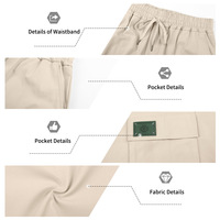 Shorts cargo Gorpcore multi-poches à cordon de serrage OEM ODM certifiés GRS, coupe décontractée, style Old Money, respirants, utilitaires, pour la ville