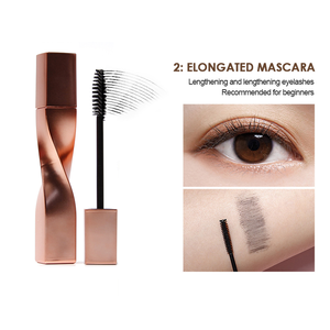 <span class=keywords><strong>Mascara</strong></span> Volume Liquide Courbant 3D 4D Hydratant Végan Fibres Longue Tenue Imperméable - Product Image 4