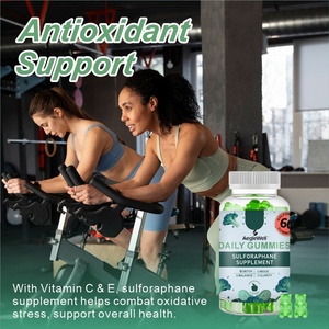 Aeglewell Dagelijkse Groene Gummies Pure Natuurlijke Supergreens Met <span class=keywords><strong>Broccoli</strong></span> <span class=keywords><strong>Extract</strong></span> Gummies Veganistisch Supplement 10% Sulforafane Gummies - Product Image 6