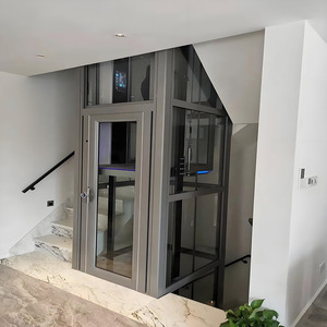 Elevador automático de seguridad para pasajeros de 2 a 5 pisos, elevador de Villa con máquina de tracción sin engranajes para residencias y hoteles - Product Image 3