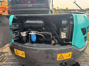 Miniexcavadora usada Kobelco 50SR, buenas condiciones, bajas horas de trabajo, excavadora hidráulica de segunda mano sobre orugas, bomba Yanmar PLC - Product Image 6