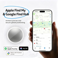 Kit de traqueurs intelligents avec support magnétique en silicone compatible avec Apple Find My, localisateur antivol dissimulé pour moto, vélo et voiture