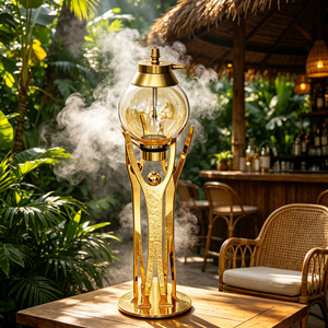Chicha arabe Joy Hookah, nouveau design, portable, ensemble de chicha Jump Hookah 76CM, chicha russe de luxe en aluminium, stylo chicha en stock - Product Image 6