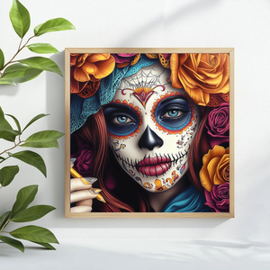 Nhăn 40x40cm/15.74inch Cross Stitch Kit DIY 11CT/14ct thêu tường trang trí Cross Stitch Bộ dụng cụ crafting Nguồn cung cấp - Product Image 3