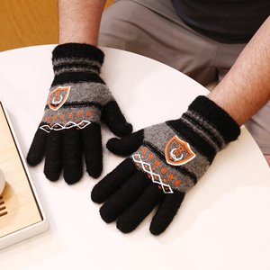 Running Club Sport <b>Gloves</b> Extra Thick Fleece Lined <b>Warm</b> Outdoor Unisex Winter <b>Gloves</b> - Product Image 3
